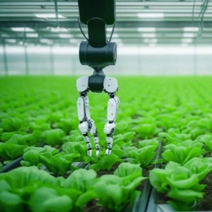Greenhouse Vegetable Planting Robot Wireless Charging Module Wireless Charging Power Zhonghui