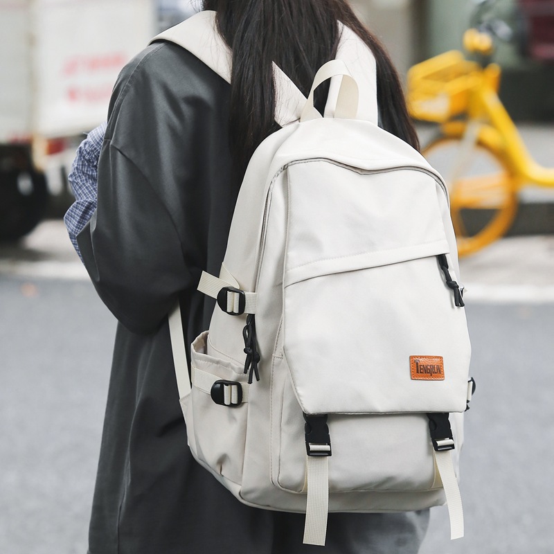 2024 nueva mochila para hombre, estudiante de secundaria, escuela secundaria, mochila para hombre, estudiante universitario, mochila de viaje de gran capacidad al aire libre
