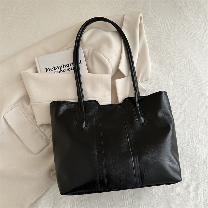 2024 invierno de alta calidad sensación de gran capacidad bolso de moda de mujer de viaje bolso de hombro casual versátil bolso de brazo de mujer