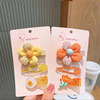 Demi-season cute children's hairgrip for princess, hair accessory, jewelry, bangs, flowered, wholesale