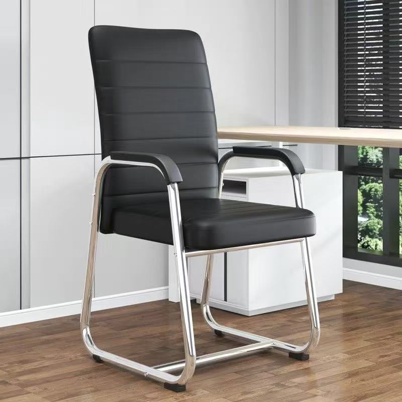 Computer Chair, Home Leisure, Sedentary Office Chair, Four-Legged Reinforced Conference Chair, College Dormitory Summer Mahjong Chair