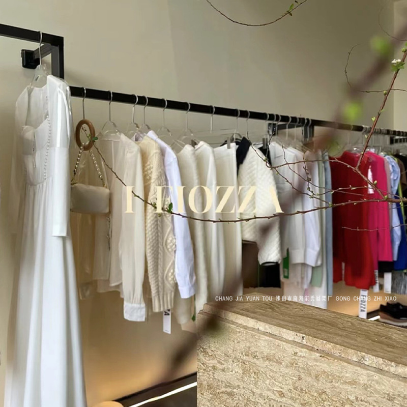 女装服装店展示架透明水晶亚克力衣架衣撑婚纱买手店专用无痕防滑|undefined