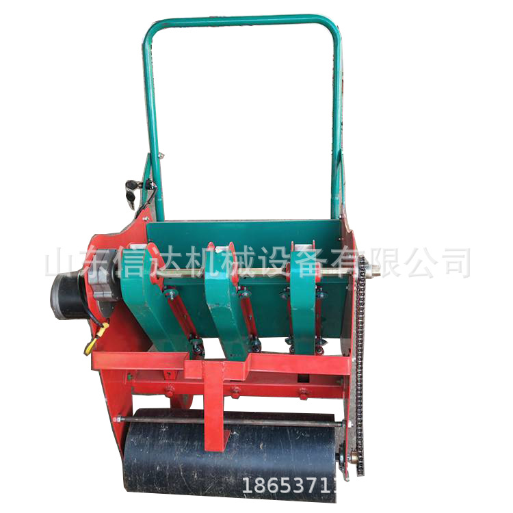 大蒜播种机是的农用播种机汽油自走式大蒜播种机性能多行栽蒜机