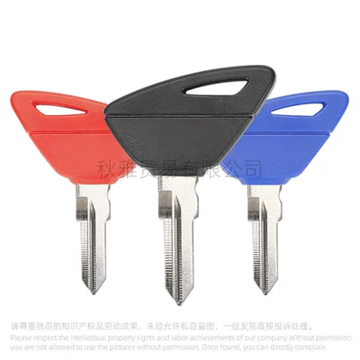 Imported Key Embryo with – Motorcycle Key - black-section-b