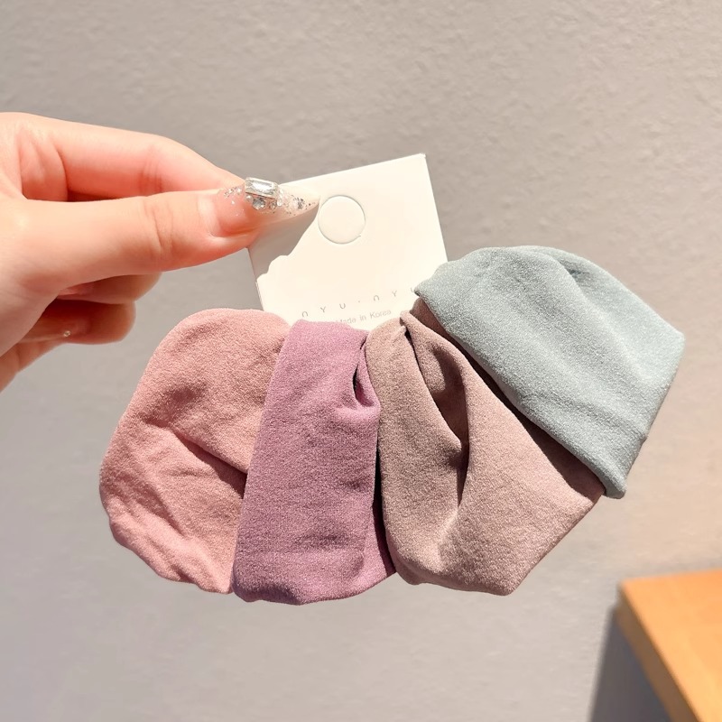 Dopamina máscara de color para niños anillo de cabello cuerda de cabeza chica cola de caballo cuerda de cabeza elástica no adornos de cabello al por mayor