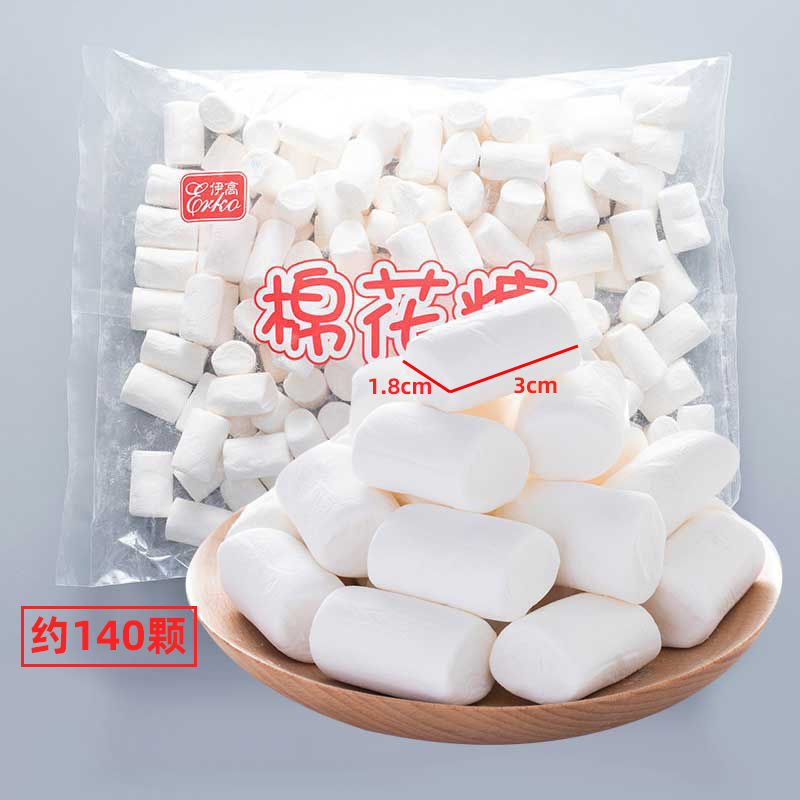 White Cotton candy Snowflake barbecue baking raw material Size grain decorate Full container wholesale