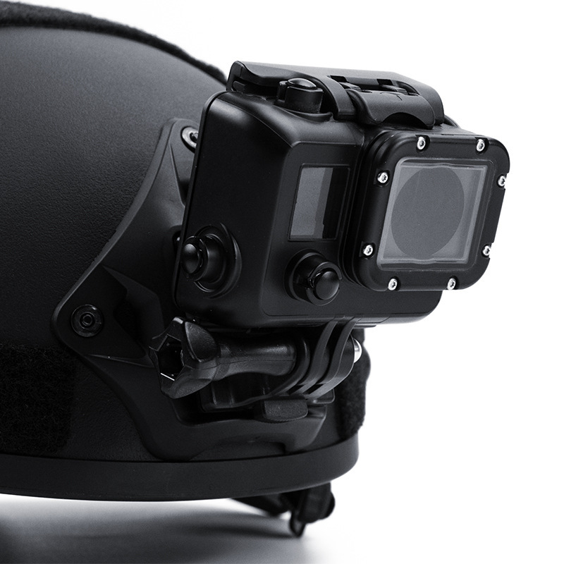 Gopro Photography Xiaomi Recorder Tactical Helmet Camera Bracket Cycling Mountain Dog Camera Cuttlefish Quick Release