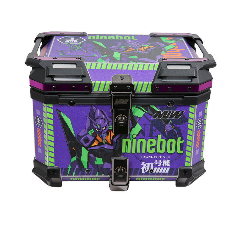 45L pegatinas de aleación de aluminio pedales de motorcicleta maverick maletero grande maletero de vehículo eléctrico general