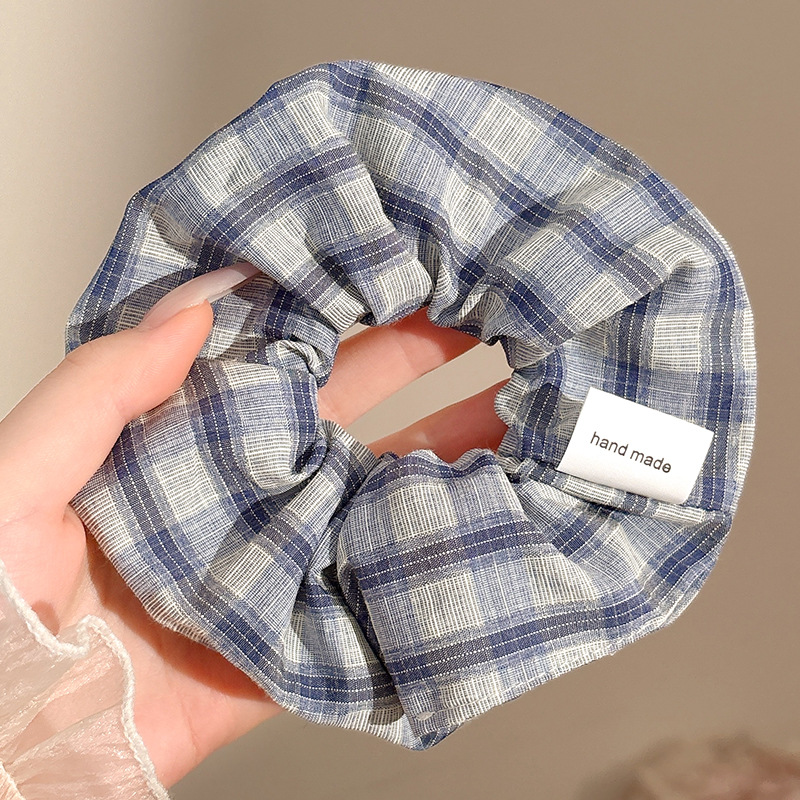 Coreano de alta calidad, anillo de cabello de intestino grueso, cuerda de cabello de encaje de encaje de gran tamaño, toallas de goma cuadradas, cuerda de cabello de anillo