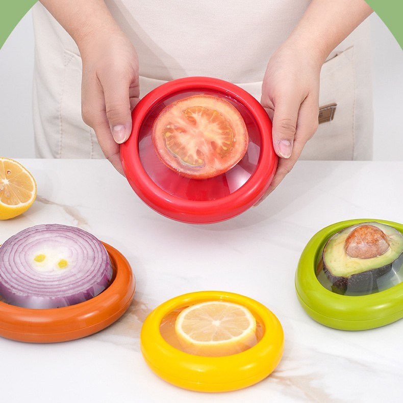 Caja de Conservación para Frutas y Verduras de Plástico PP TPU Sellada para Refrigerador
