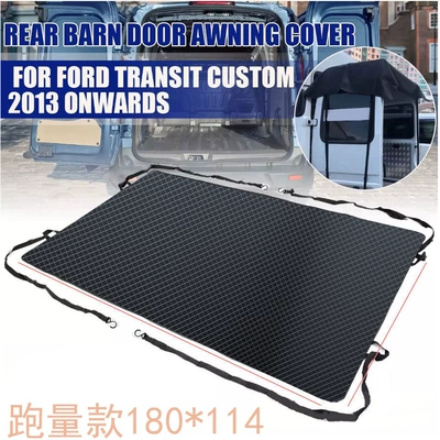 Other Automotive Exterior Supplies Oxford Cloth Rv Tailgate - black-diamond-pattern-elastic-band-4-free-clips