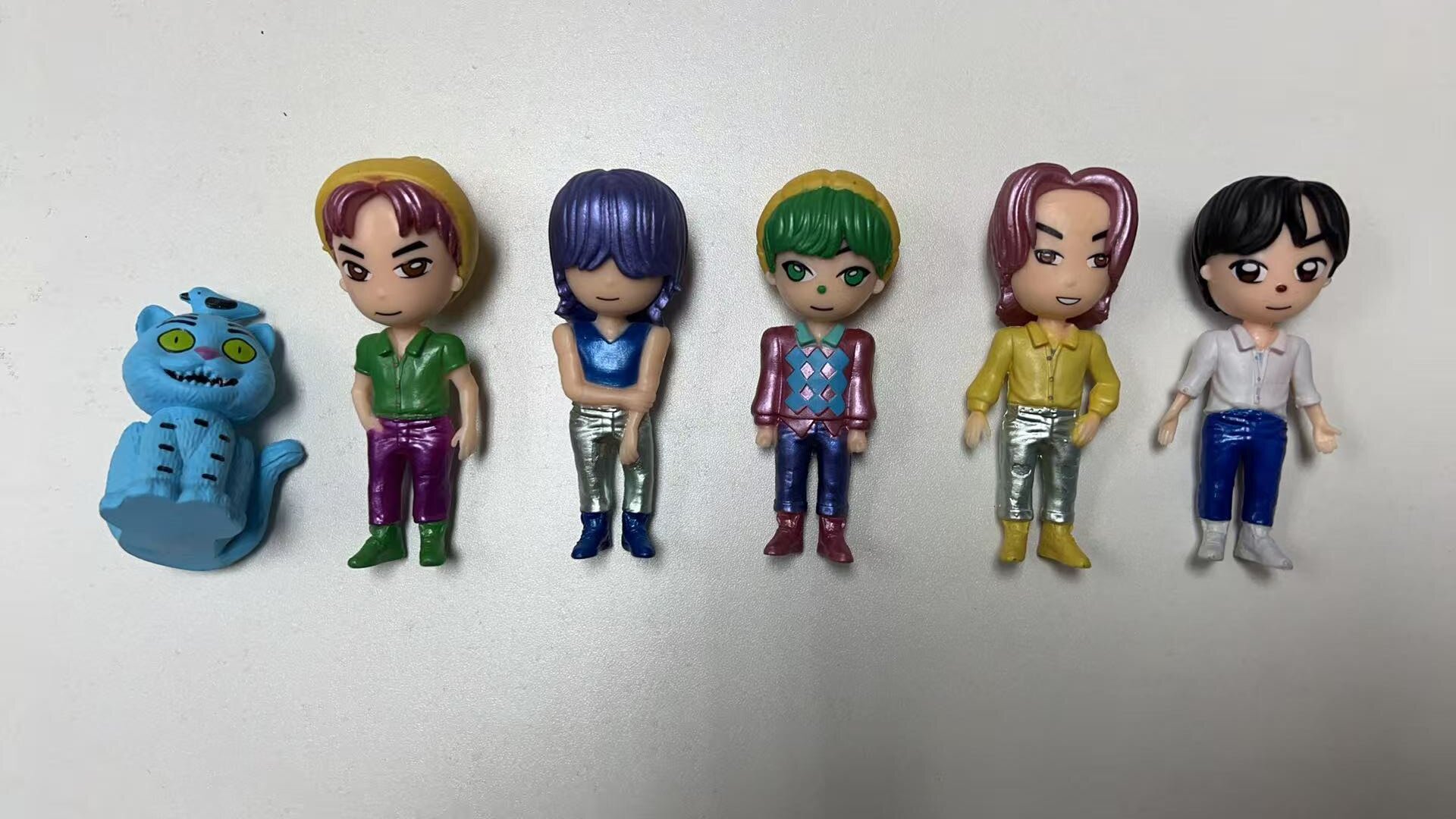 Caza de brujas transfronterizas 6 series de bolsas ciegas hechas a mano desmontaje Le muñeca modelo de muñeca decoración de escritorio llavero