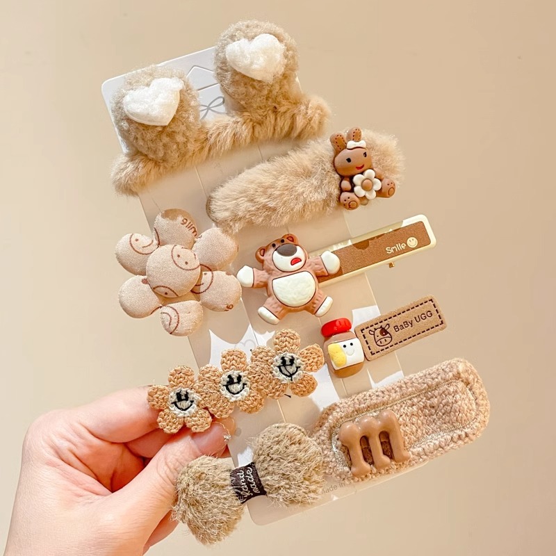 Pinzas de pelo coloridas para mujer, pinzas para flequillo lateral, nuevos accesorios para el cabello 2025, pinzas BB.