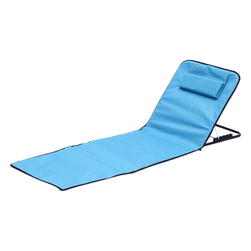 Alfombra de playa plegable Oxford con respaldo ajustable, para picnic o camping