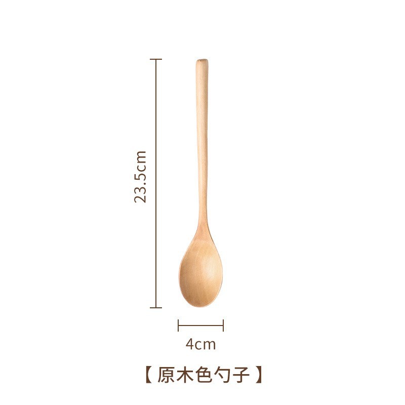 23.5*4 나무색 스푼