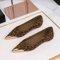 531-19 style, fashionable, metal pointed, shallow mouth, height increasing, single shoe for women, comfortable and easy to step on, women's shoes