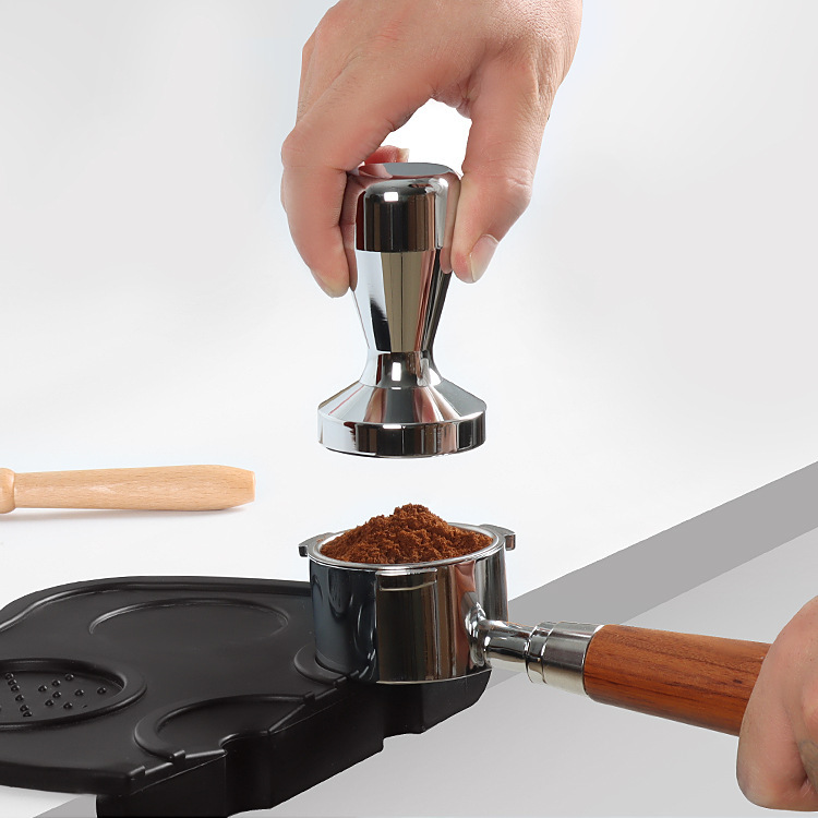 Factory Direct Selling Coffee Press Grinder Solid Coffee Powder Hammer Filler Presser Coffee Machine Matching Accessories Coffee Hammer