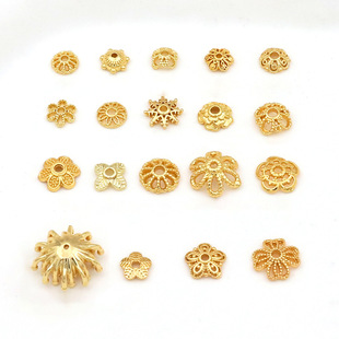 ���~18K����ɫ��ɫ�����U�ջ���diy��朸�Ƭ���鴮�黨ñ�ƷC02