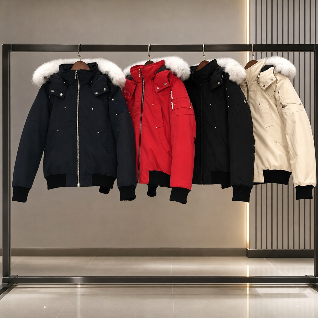 Winter Mini Scissors Down Jacket 02 Men's Pilot Jacket Warm Coat MooseFlightJacket