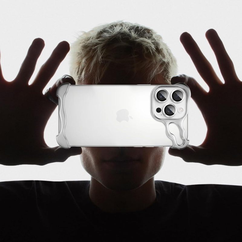 Apple 17Pro max専用異形ケース、iPhone16無縁メタルケース、iphone15Pro放熱ケースに適用|undefined