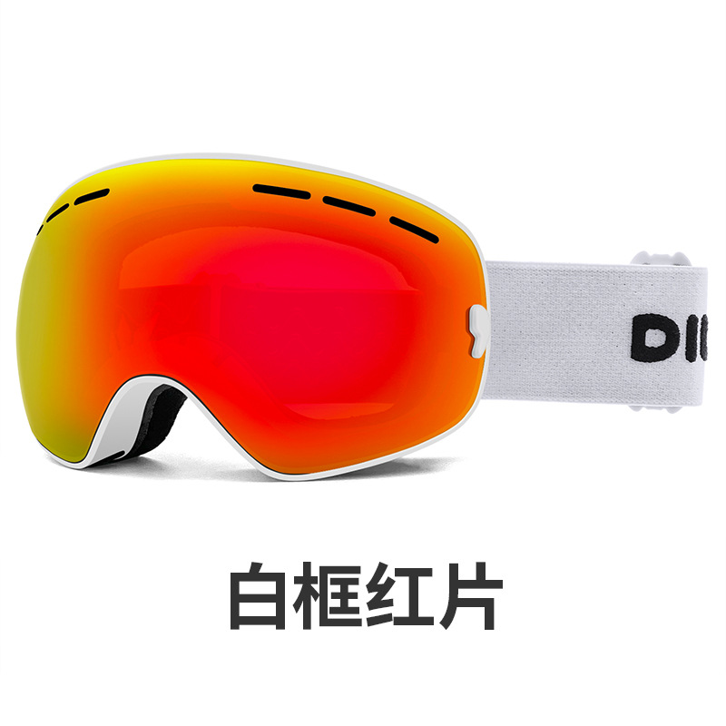 흰색 프레임 빨간색 필름