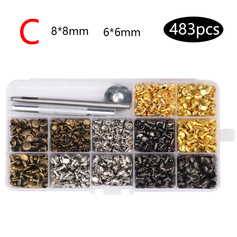 Cross-border 633 655 831 traje de hebilla de cuatro juntas de metal redondo hebilla de cobre ropa para niños y madre botón accesorios de equipaje botón