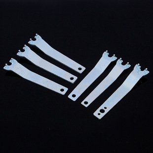 Factory direct 45# steel solid angle grinder wrench disassembly thickened 9523 type called angle grinder wrench