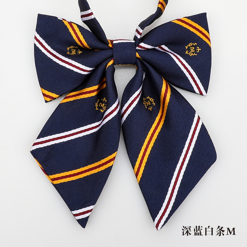 ↬↬↬남색과 흰색 줄무늬 M 칼라 꽃 ↞↦↦