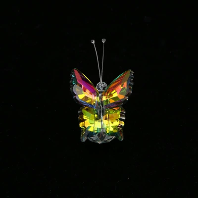 Car ornaments – Crystal Butterfly Desktop Ornament, Iridescent