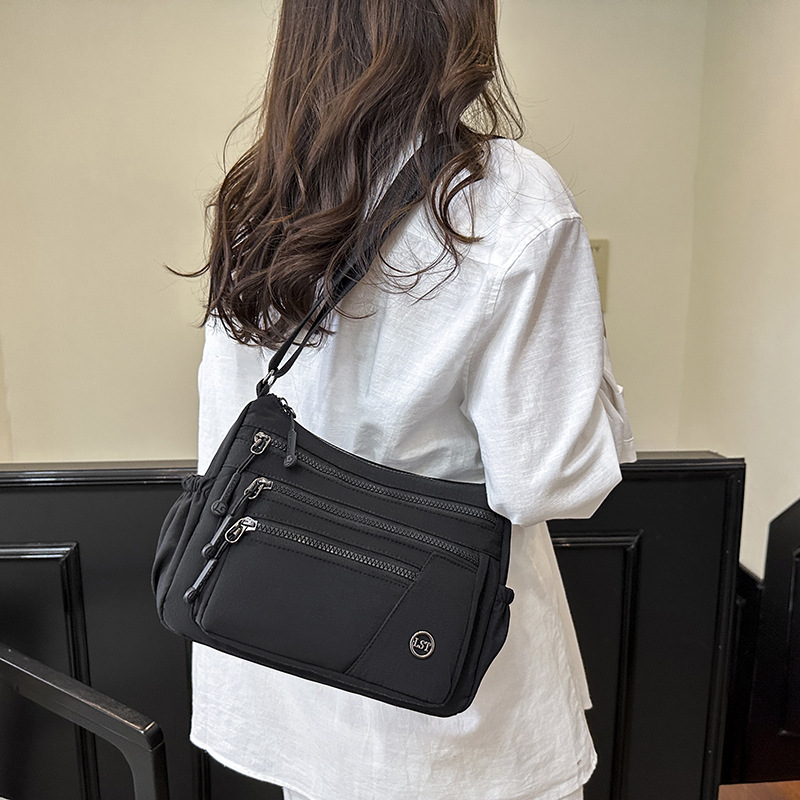 Bolso de Hombro y Cruzado Ligero de Nylon para Viajes de Ocio