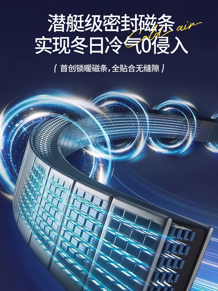 ✅ 【60 Silk Thick】Transparent Windproof Door Curtain, Winter Thickened 2025 New Model, Winter Thermal Insulation Windproof Door Curtain Partition