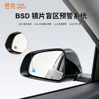 Large field of view rear view auxiliary mirror — Mirror Bsd Blind Spot Monitoring