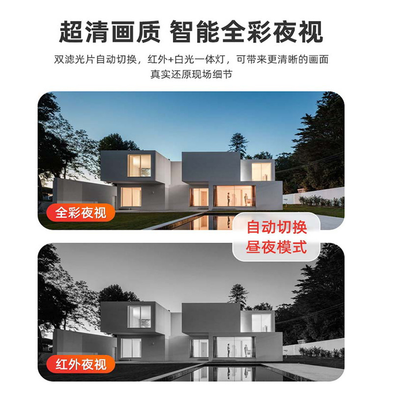 4 millones de cámaras de monitoreo solar inalámbricas con pantalla para teléfonos móviles domésticos con cámara remota al aire libre a prueba de agua