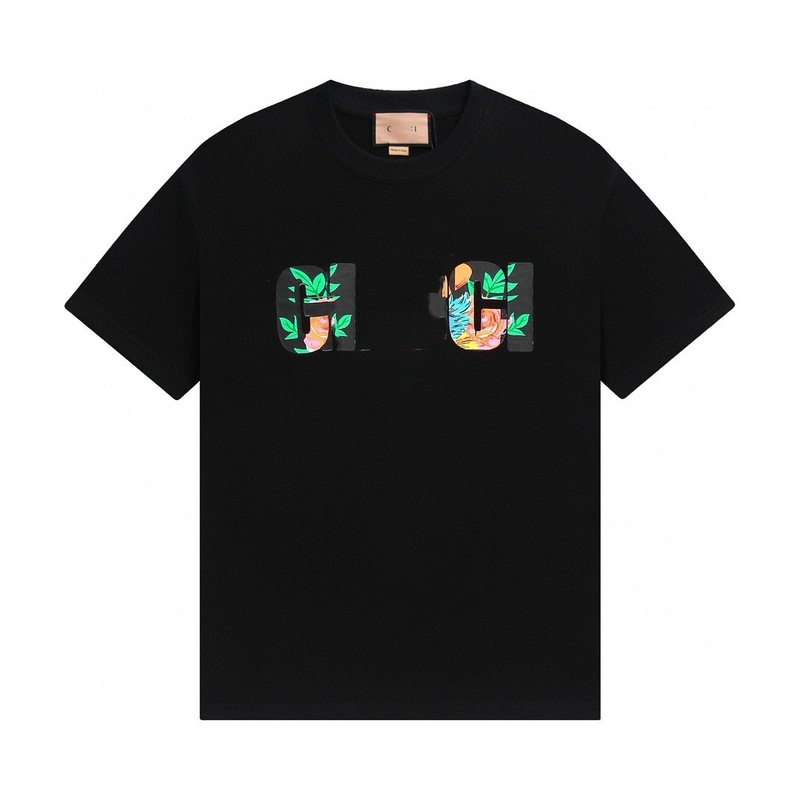 GU クロスボーダー ハイバージョン 25SS 新作 辰年 蛇年 蛇絵文字プリント 半袖Tシャツ 男女兼用 万能|undefined