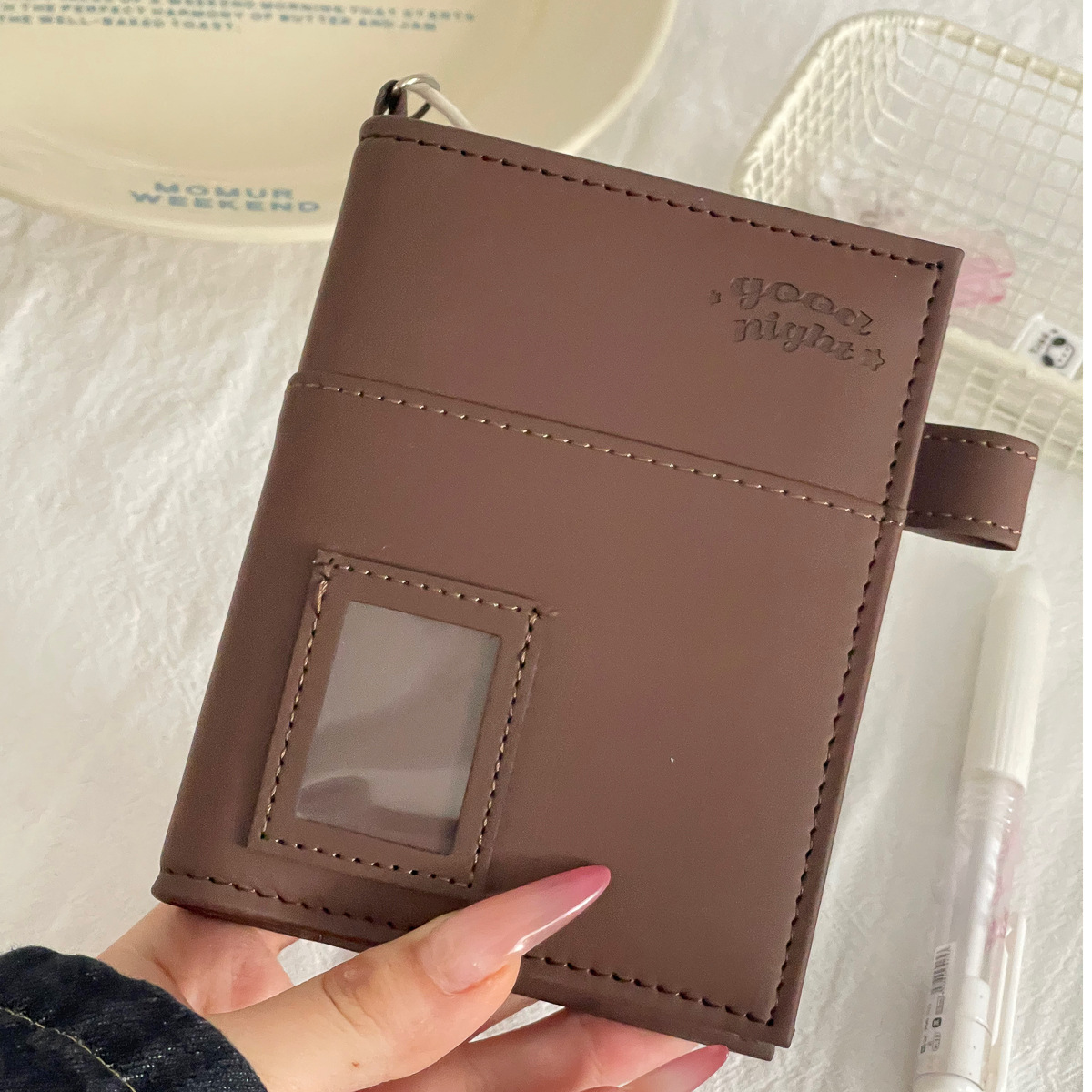 [Colección M5] Libro de hojas sueltas, accesorios de página interior, libro de contabilidad manual, libro de almacenamiento, carcasa PP, mini libro de tarjetas, bolsillo interior portátil image 17