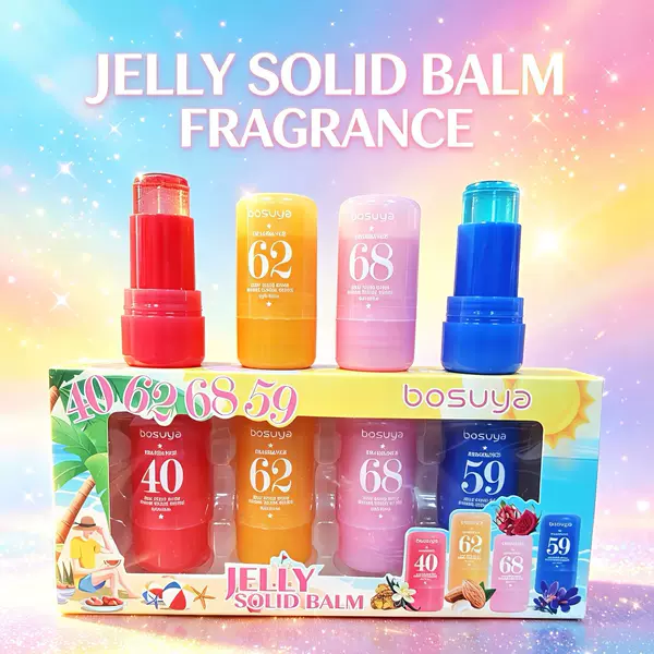 [Exclusively for Cross-Border Sales] Bosuya Deodorant Set with Long-Lasting Fragrance, Non-Sticky Texture, Compact and Portable
