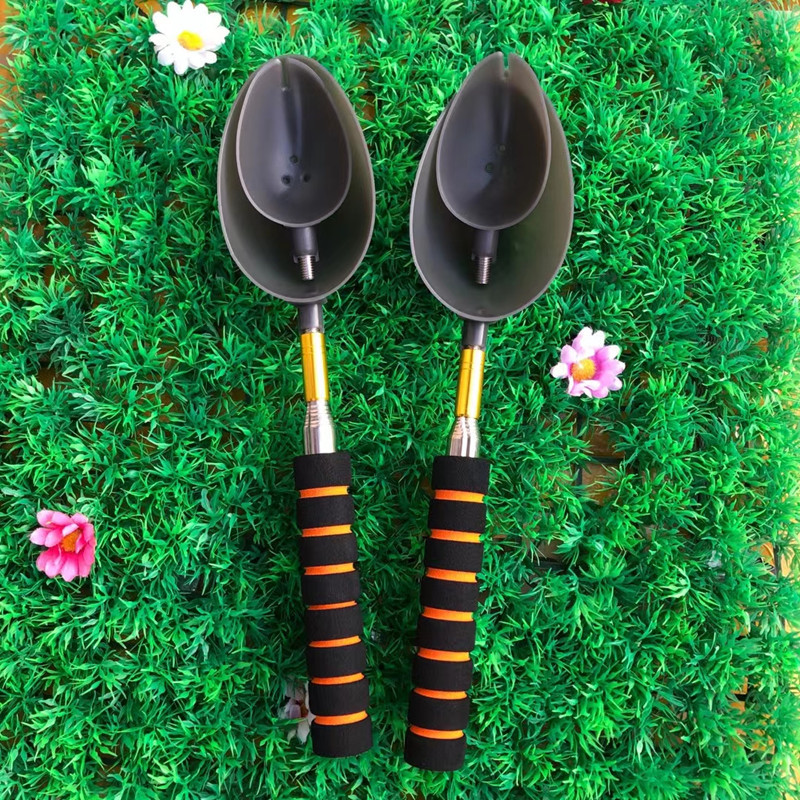 Wholesale outdoor fishing stainless steel telescopic ear spoon nest…