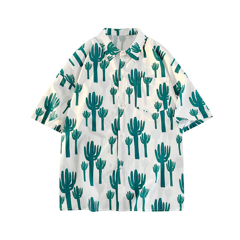 Cross-border 2024 Spring and Autumn Explosions Plaid Shirt Men's Hong Kong Style Casual Long Sleeve Jacket Youth Men's Jacket Wholesale