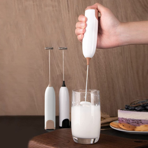 Electric coffee mixing stick for home use