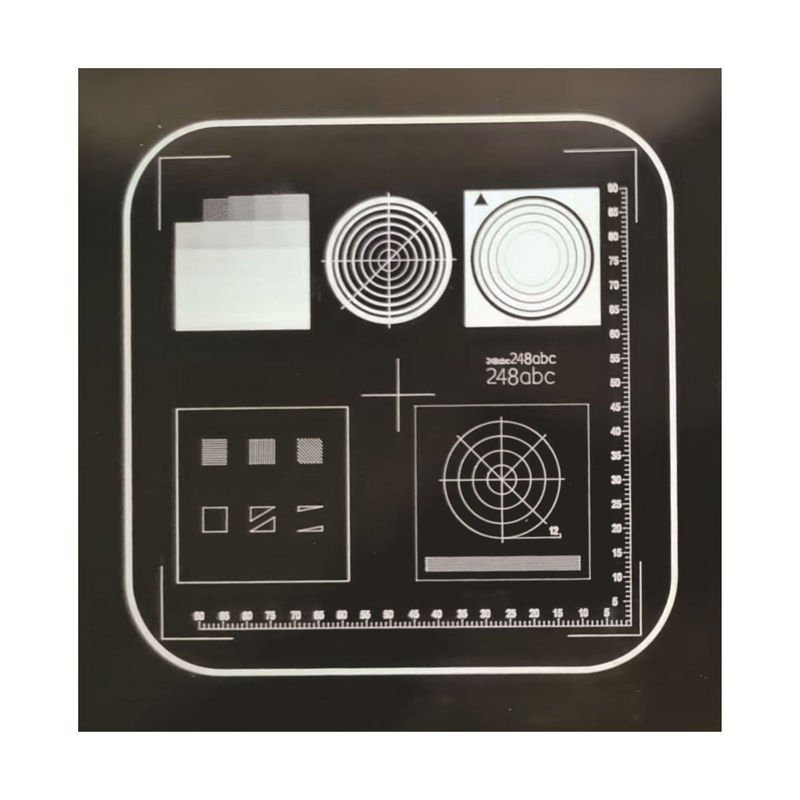 Factory Direct Supply Laser Marking Debugging Photo Paper Visual Unit Scale Dimming Correction Black Light Spot Test Paper