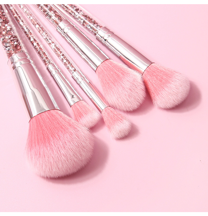 250g Weight Plastic Handgrip Makeup Brush Handle Type Makeup Brushes Makeup Tools Types 1 Set Quantity Artificial Fiber, Plastic Material Casual, Elegant, Lady Style Casual Elegant Lady Artificial Fiber Plastic Plastic Handgrip Makeup Brushes 1 Set 5