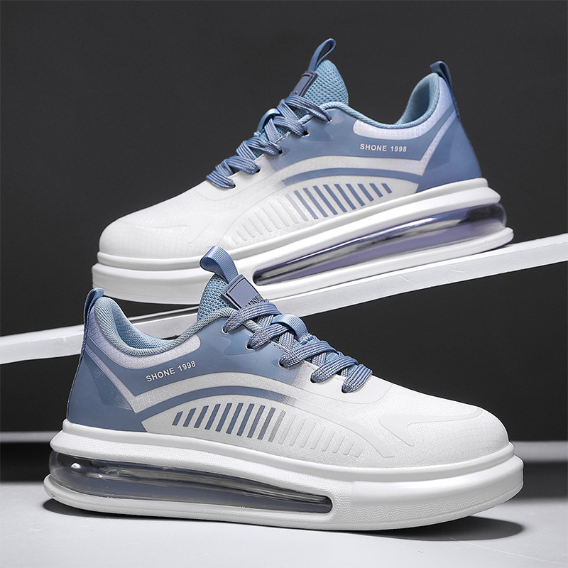 Versatile and Good-Looking Shoes for Men 2025 New Student Air Cushion Running Shoes Men's Shock-Absorbing Youth Sports Shoes Versatile and Good-Looking Shoes for Men 2025 New Student Air Cushion Running Shoes Men's Shock-Absorbing Youth Sports Shoes