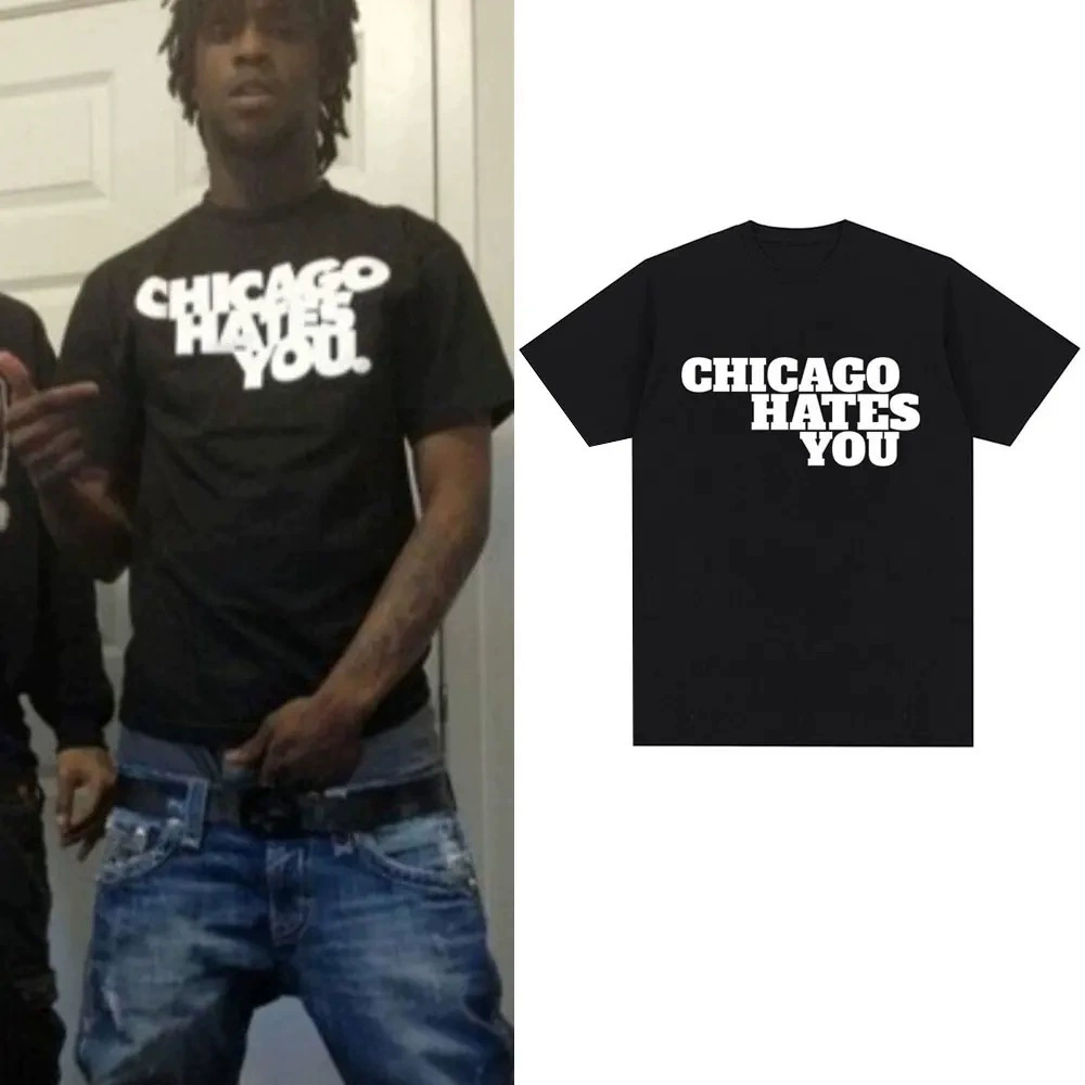 Футболка рэпера Chief Keef Chicago Hates You Same женская