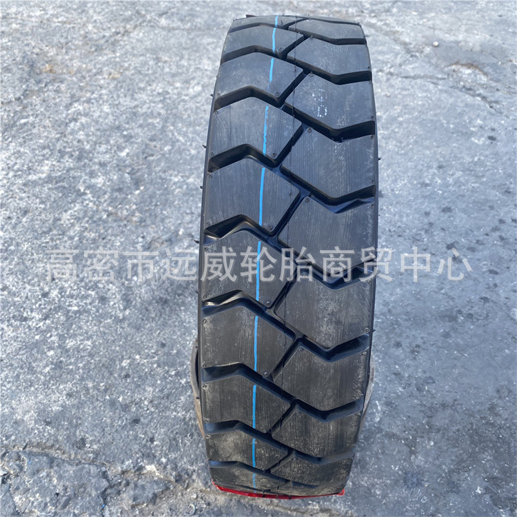 前进/朝阳工业叉车轮胎6600-9充气叉车轮胎6.00-9实心轮胎
