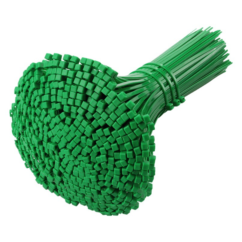 Bridas de Nylon Autobloqueantes 4x200 de Nylon PA66 Autobloqueable para Jardinería