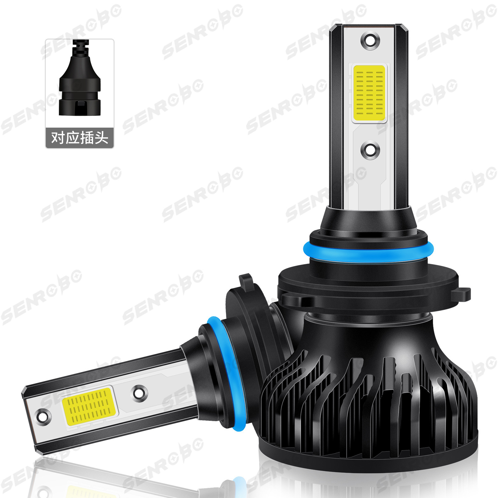 Fabricantes de venta caliente del automóvil LED construido S7 transfronterizo explosivo lámpara de coche H1H4H7 carro pequeño transformación de bombillas de faro image 12