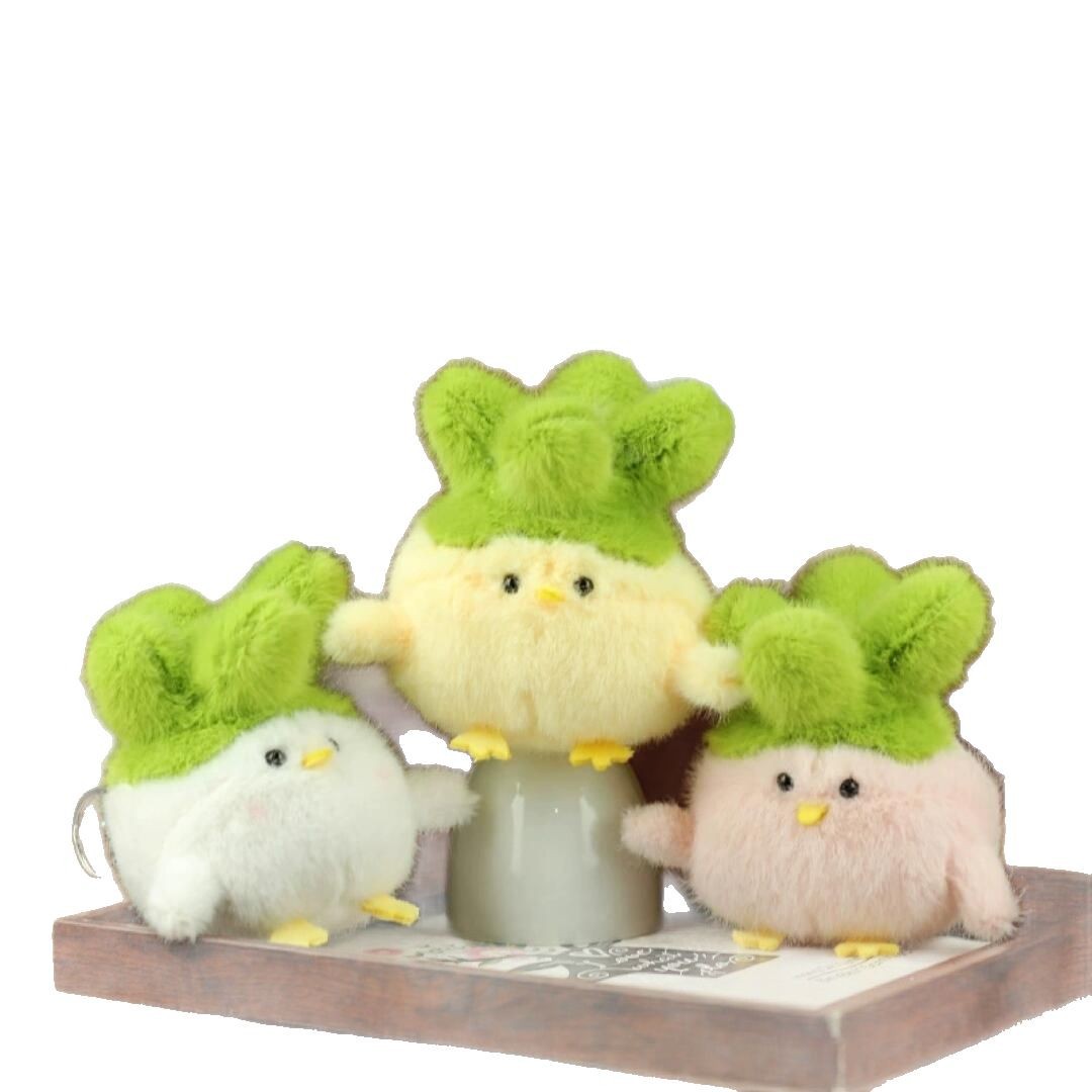 Nuevo producto Voz Ajo Bird Sonido Muñeca de felpa Muñeca divertida Llavero Bolsa de dibujos animados Colgante Juguete pequeño