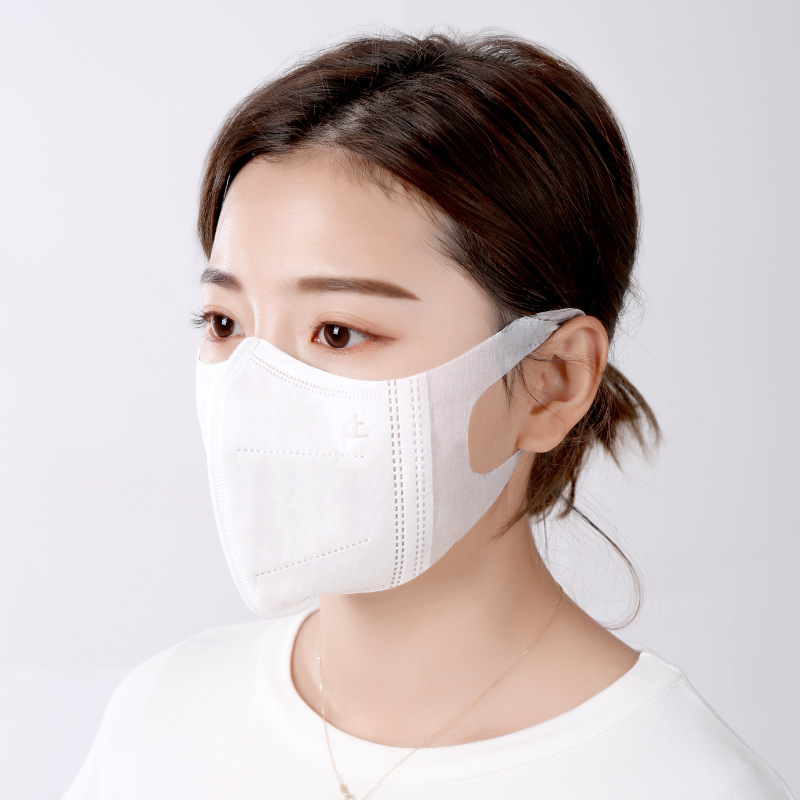 Three dimensional disposable black fashionable men's breathable…