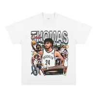 Винтажная футболка Cam Thomas, небольшой вырез, состаренная, футболка с коротким рукавом