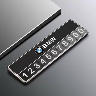 Special for BMW car Nömrəli dayanma kartı